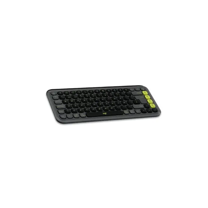 Kit de Teclado y Mouse Logitech POP Icon, Inalambrico, Bluetooth, Gris, Español