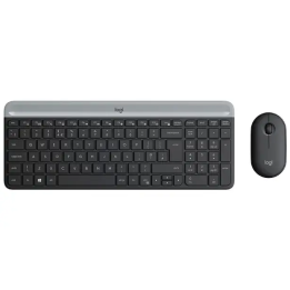 Kit de Teclado y Mouse Logitech MK470, Inalambrico, RF Inalambrico, Negro, Español