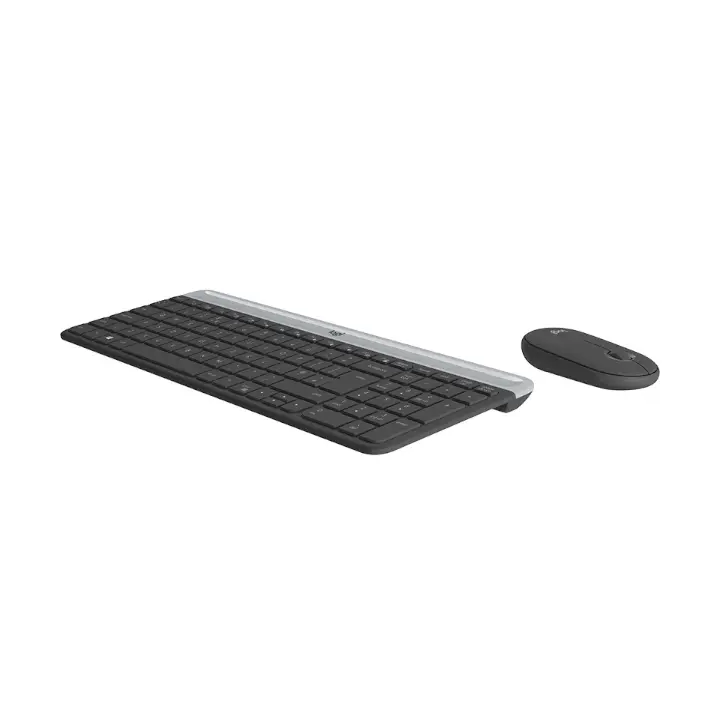 Kit de Teclado y Mouse Logitech MK470, Inalambrico, RF Inalambrico, Negro, Español