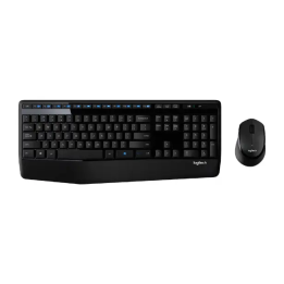 Kit de Teclado y Mouse Logitech MK345, RF Inalambrico, Negro, Español