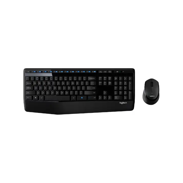 Kit de Teclado y Mouse Logitech MK345, RF Inalambrico, Negro, Español