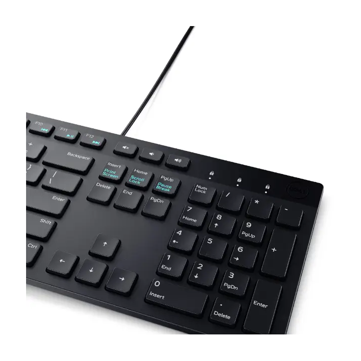 Kit de Teclado y Mouse Dell KM300C, Alambrico, USB, Negro, Español