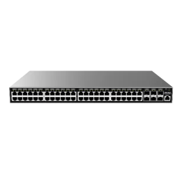 Switch Grandstream GWN7806P, Gigabit PoE+ Administrable, 48 puertos 10/100/1000 Mbps, 6 Puertos SFP+, Hasta 400W, Compatible con