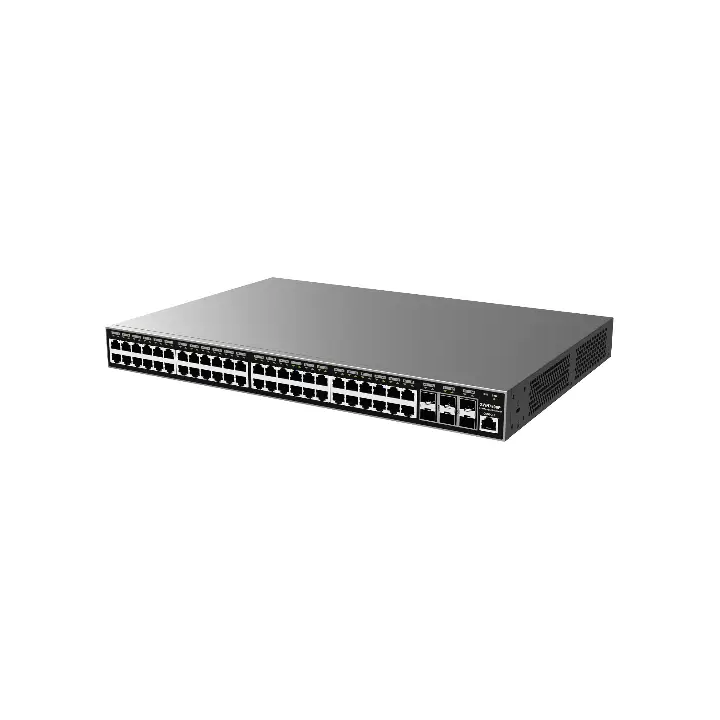 Switch Grandstream GWN7806P, Gigabit PoE+ Administrable, 48 puertos 10/100/1000 Mbps, 6 Puertos SFP+, Hasta 400W, Compatible con