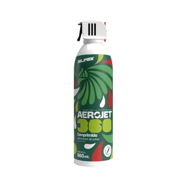 Aire Comprimido Silimex AeroJet 660, para Limpieza de Equipos Electronicos, 660ml