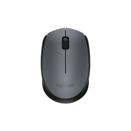 Mouse Logitech Optico M170, Inalambrico, USB, 1000DPI, Negro con Gris