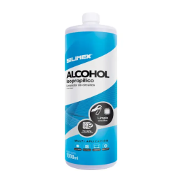 Alcohol Isopropilico Silimex para Limpieza de PC y Electronica, 1 Litro