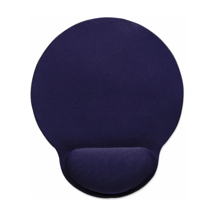 Mousepad Manhattan 434386, Descansa Muñecas, 20x24cm, Grosor 4mm, Azul Marino