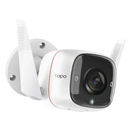 Camara IP TP-Link TAPO C310, 3 MP, Bala, Wi-Fi, Vision 360, Audio Doble Vias, Vision Nocturna, Exterior, Blanco