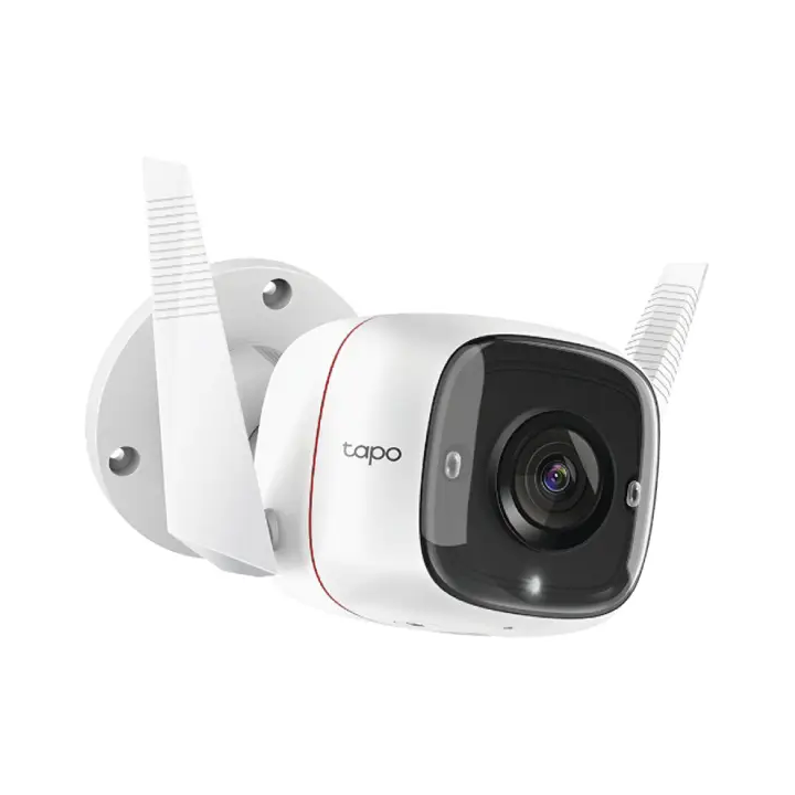 Camara IP TP-Link TAPO C310, 3 MP, Bala, Wi-Fi, Vision 360, Audio Doble Vias, Vision Nocturna, Exterior, Blanco