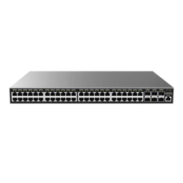 Switch Grandstream GWN7806P, 48 Puertos, Gigabit, PoE+ Administrable, 6 Puertos SFP+, Hasta 400W, Compatible con GWN Cloud