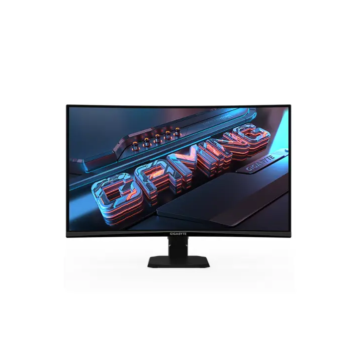 Monitor Gigabyte GS27QCA, Curvo, LED VA 27 Pulg, FreeSync, 180Hz, HDMI, DisplayPort, Negro