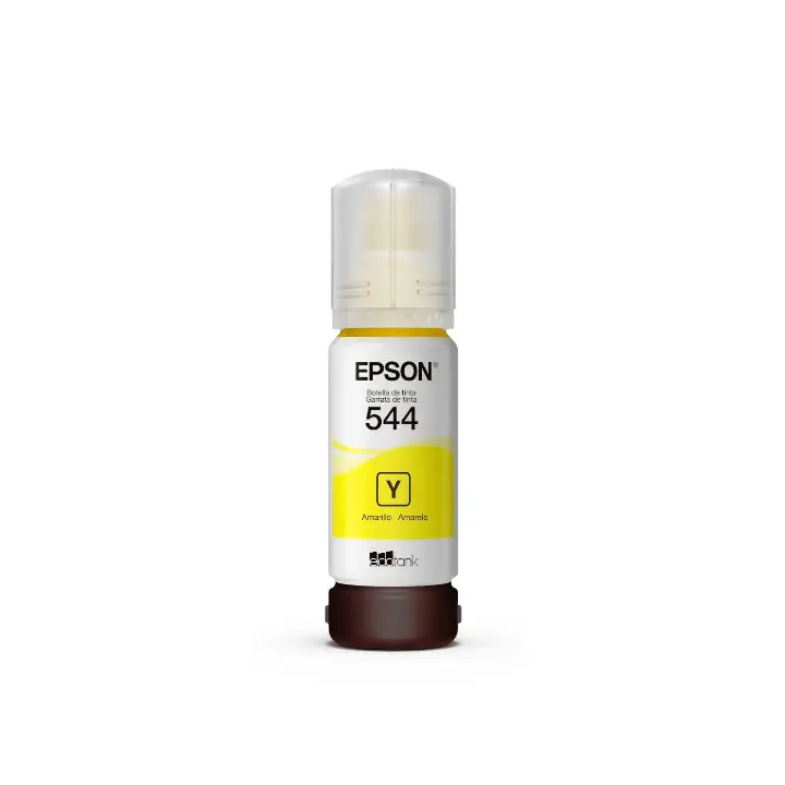 Botella de Tinta Epson T544 Amarillo, 65ml