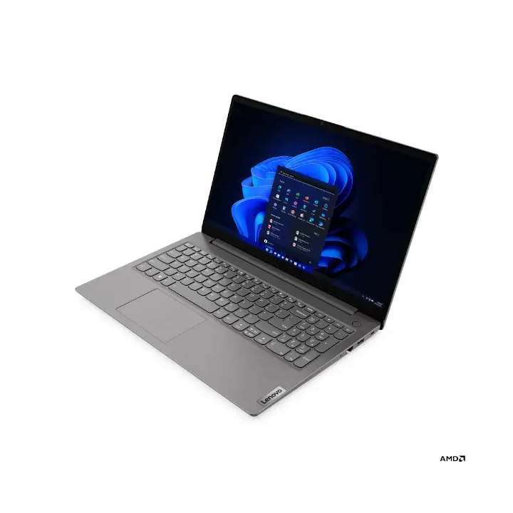 Laptop Lenovo V15 G4 ABP, 15.6 Pulg, Full HD, AMD Ryzen 5 7430U, 16GB, 512GB SSD, Windows 11 Pro, Español