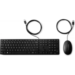 Kit de Teclado y Mouse HP 320MK, Alambrico, USB, Negro, Español