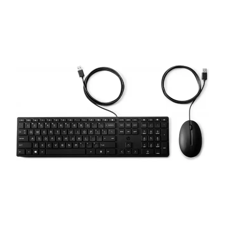 Kit de Teclado y Mouse HP 320MK, Alambrico, USB, Negro, Español