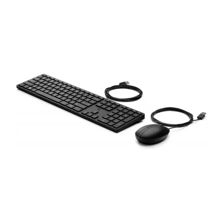 Kit de Teclado y Mouse HP 320MK, Alambrico, USB, Negro, Español