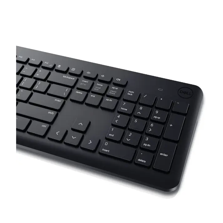 Kit de Teclado y Mouse Dell KM3322W, Inalámbrico, RF Inalambrico, Negro, Español