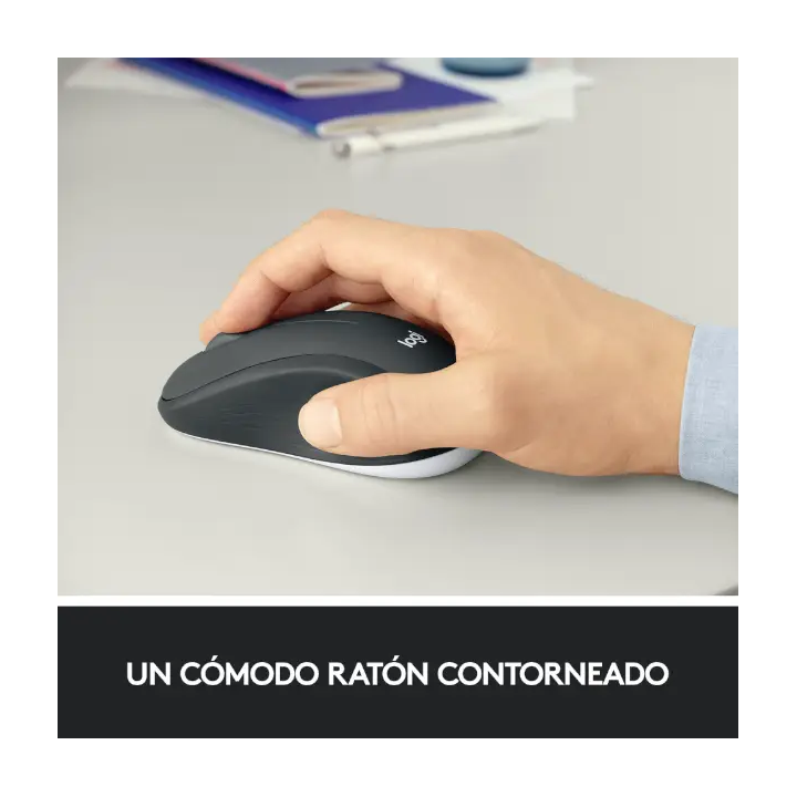 Kit de Teclado y Mouse Logitech MK540 Advance, RF Inalambrico, USB, Negro y Blanco, Español